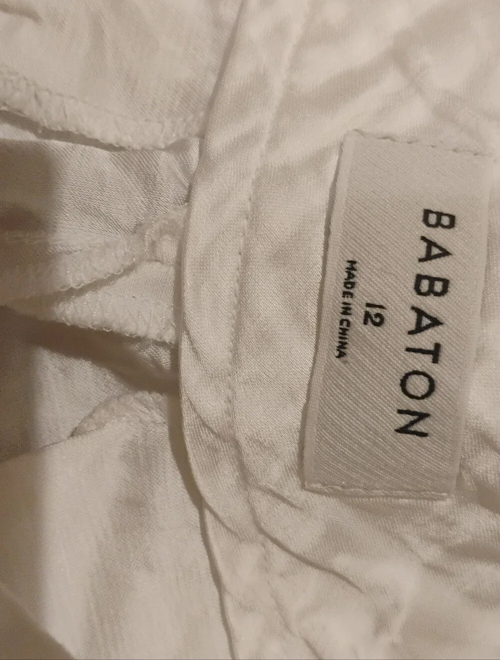 Babaton Aritzia Womens Viscose Linen Blend Wide Leg Crop Pants Sz 12